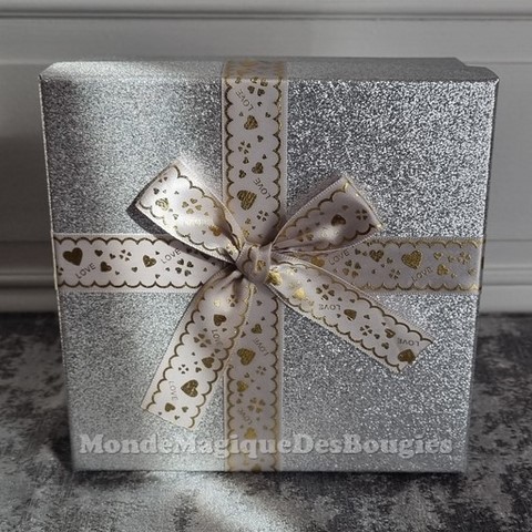 Bougies boîtes cadeaux