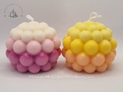Bougies boule billes