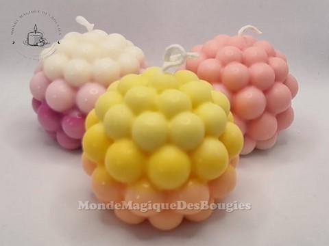 Bougies boules billes
