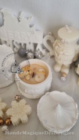 Bougies carrousel céramiques