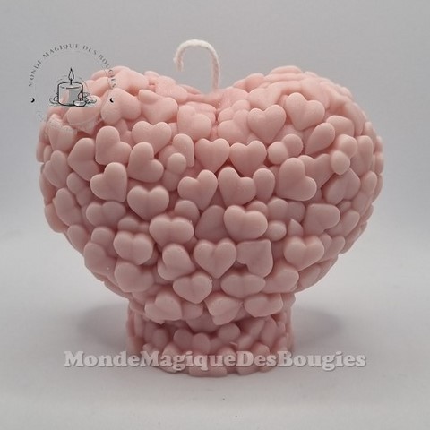 Bougies coeurs