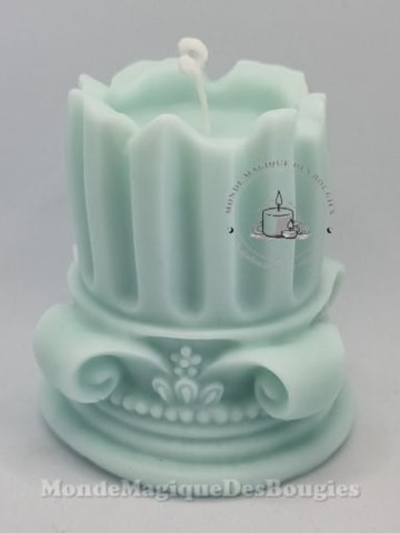Bougie colonne romaine antique courte