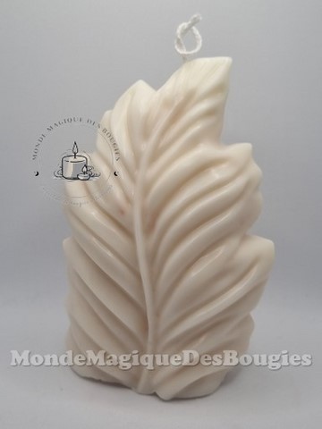 Bougie feuille