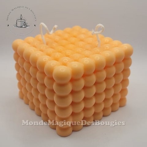 Bougies cube billes xxl