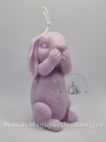 bougie animaux lapin