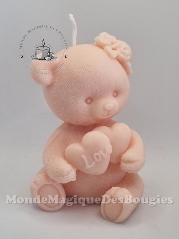 Bougies nounours oursonne