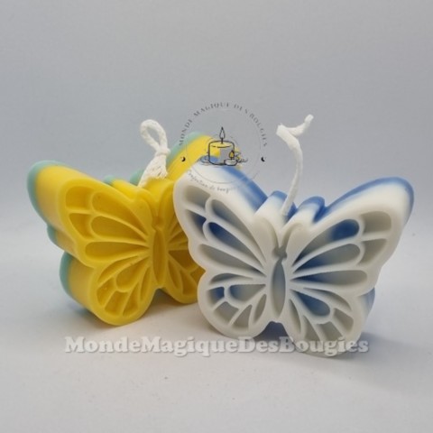 Bougie duo de papillon