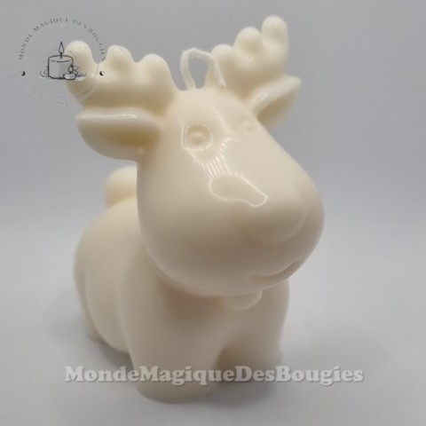 Bougies animaux noel rennes