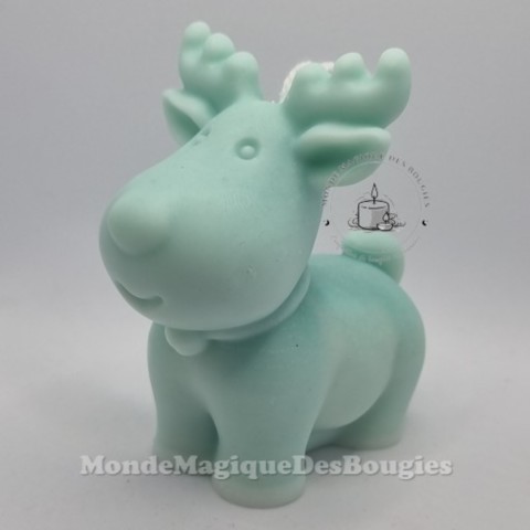 Bougies animaux noel rennes
