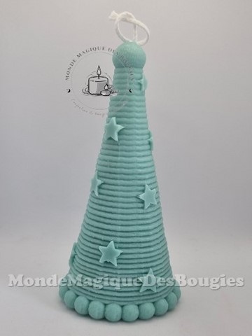 Bougies sapins étoilé